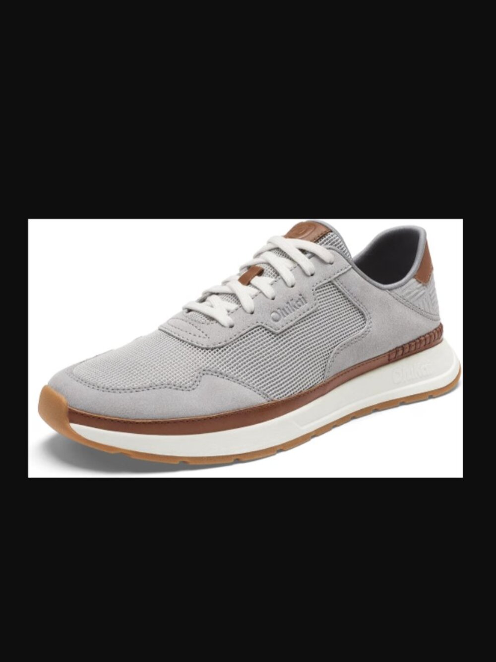 OluKai Koke Men's Sneakers Retro Running Shoes Drop-in Heel Airy Mesh